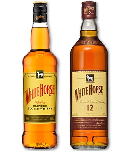 Amazon.co.jp: ホワイトホース 12年 40度 700ml 1本 (箱なし) : 食品